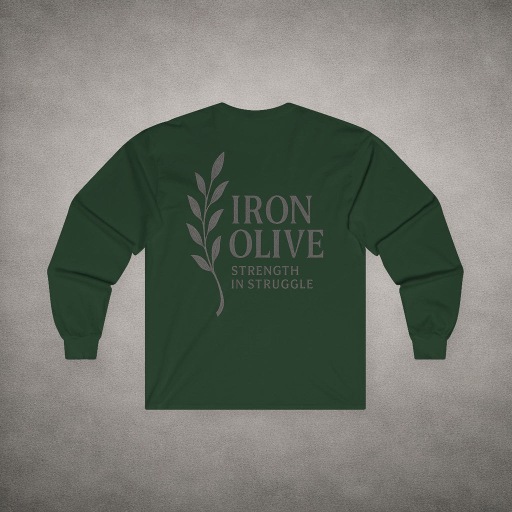 Iron Olive Long Sleeve T-Shirt